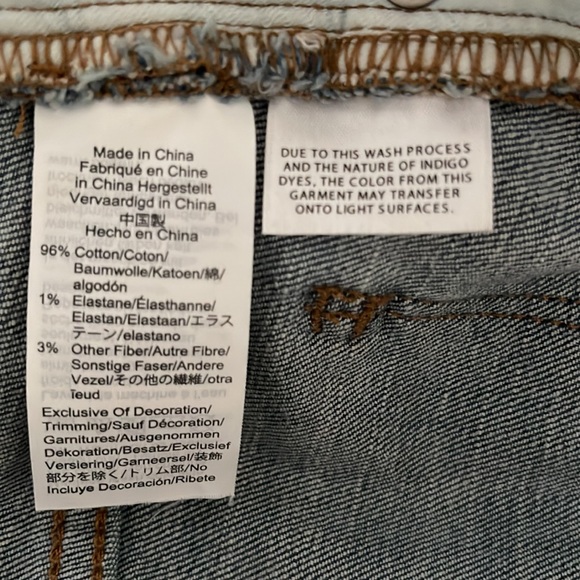 Madewell denim size 26 high-rise shorts - Picture 6 of 6